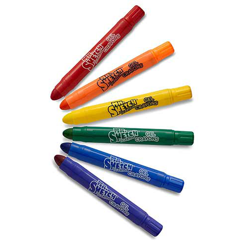 Mr. Sketch 1951333 Scented Twistable Gel Crayons, Assorted Colors