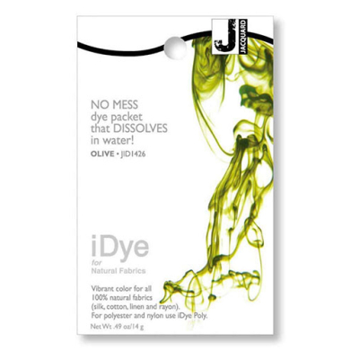 Jacquard iDye for Natural Fabrics  (.49oz/14g) Olive
