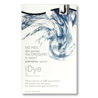 Jacquard iDye for Natural Fabrics - (.49oz/14g) Gun Metal