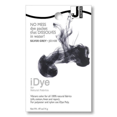 Jacquard iDye for Natural Fabrics - (.49oz/14g) Silver Grey