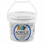 Speedball White Permanent Acrylic Screen Printing Ink (1 Gallon)