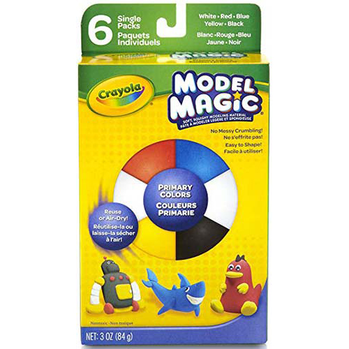 Crayola Model Magic (6 Pack) – Primary Colors - Quality Art, Inc