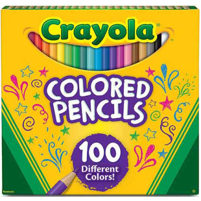 Crayola Colored Pencils - (100 Pack)