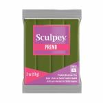 Sculpey Premo Oven-Bake Clay (2oz bar) - Spanish Olive
