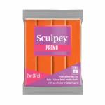 Sculpey Premo Oven-Bake Clay (2oz bar) - Orange