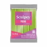 Sculpey Premo Oven-Bake Clay (2oz bar) - Bright Green Pearl