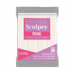 Sculpey Premo Oven-Bake Clay (2oz bar) - White Translucent