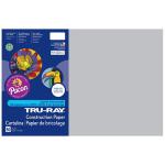 Pacon Tru-Ray Sulphite Construction Paper 18" x 24" - (50 Sheets) Gray