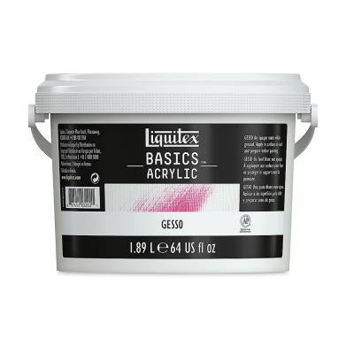 Liquitex Basics Gesso - (64oz/1.89L) White