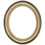 Closeout Oval Frame Gold - 20" x 24"