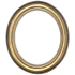 Closeout Oval Frame Gold - 20" x 24"