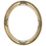 Closeout Oval Frame Gold with Baroque Accents - 20" x 24"