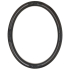 Closeout Oval Frame Dark Cherry with Rose Accents - 22" x 28"