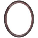 Closeout Oval Frame Smooth Cherry - 22" x 28"
