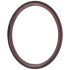 Closeout Oval Frame Smooth Cherry - 22" x 28"