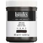 Liquitex Professional Heavy Body Acrylic Paint - (16oz/473ml) Ivory Black