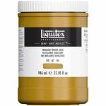 Liquitex Professional Heavy Body Acrylic Paint - (32oz/946ml) Iridescent Bright Gold