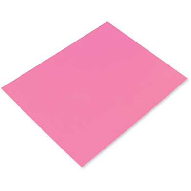 Pacon Railroad Poster Board 22" x 28" - (100 Sheets) 4 Ply Pink