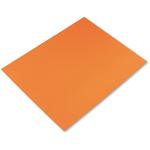 Pacon Railroad Poster Board 22" x 28" - (100 Sheets) 4 Ply Orange