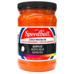 Speedball Screen Printing Acrylic Ink - (32oz/946ml) Orange