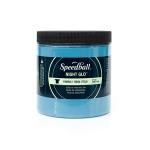Speedball Screen Printing Fabric Ink - (8oz/236.2ml) Night Glo Blue