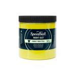 Speedball Screen Printing Fabric Ink - (8oz/236.2ml) Night Glo Yellow