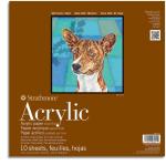 Strathmore 400 Series Acrylic Paper Pad (430) 12" x 12" - (10 sheets, 246lb)