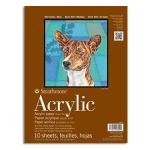 Strathmore 400 Series Acrylic Paper Pad (430) 9" x 12"  - (10 sheets, 246lb)