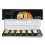 FineTec Pearlescent Watercolor Set - (6 Pack) Silver & Gold