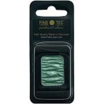 FineTec Pearlescent Watercolour Pan refill- Caribbean Green