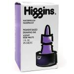 Higgins Waterproof Pigment-Based Drawing Ink - (1oz/29.6ml) Violet