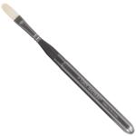 Richeson Grey Matters Pocket Bristle Brush for Oil & Acrylic - #4 Filbert