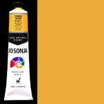 Chroma's Jo Sonja Fine Artists' Acrylic Paint - (2.5oz/75ml) Turners Yellow 043