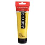 Royal Talens Amsterdam Acrylic Paint - (4.1oz/120ml) Primary Yellow