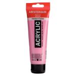 Royal Talens Amsterdam Acrylic Paint - (4.1oz/120ml) Quinacridone Rose Light