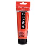Royal Talens Amsterdam Acrylic Paint - (4.1oz/120ml) Naphthol Red Light