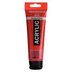 Royal Talens Amsterdam Acrylic Paint - (4.1oz/120ml) Naphthol Red Deep