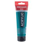 Royal Talens Amsterdam Acrylic Paint - (4.1oz/120ml) Phthalo Green