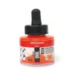 Royal Talens Amsterdam Acrylic Ink - (1oz/30ml) Reflex Orange