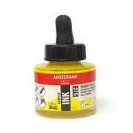 Royal Talens Amsterdam Acrylic Ink - (1oz/30ml) Primary Yellow