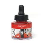 Royal Talens Amsterdam Acrylic Ink - (1oz/30ml) Naphthol Red Deep