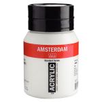 Royal Talens Amsterdam Acrylic Paint - (16.9oz/500ml) Zinc White