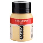 Royal Talens Amsterdam Acrylic Paint - (16.9oz/500ml) Naples Yellow Deep