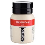 Royal Talens Amsterdam Acrylic Paint - (16.9oz/500ml) Titanium Buff Light