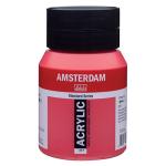 Royal Talens Amsterdam Acrylic Paint - (16.9oz/500ml) Transparent Red Medium