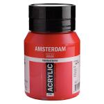 Royal Talens Amsterdam Acrylic Paint - (16.9oz/500ml) Carmine
