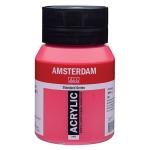 Royal Talens Amsterdam Acrylic Paint - (16.9oz/500ml) Permanent Red Purple