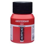 Royal Talens Amsterdam Acrylic Paint - (16.9oz/500ml) Naphthol Red Deep