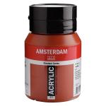 Royal Talens Amsterdam Acrylic Paint - (16.9oz/500ml) Burnt Sienna