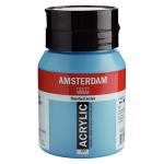 Royal Talens Amsterdam Acrylic Paint - (16.9oz/500ml) King's Blue